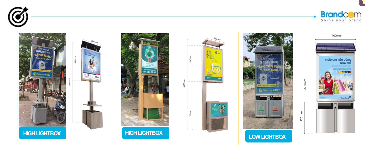 Bảng hiệu hộp đèn thông minh (Green Lightbox)