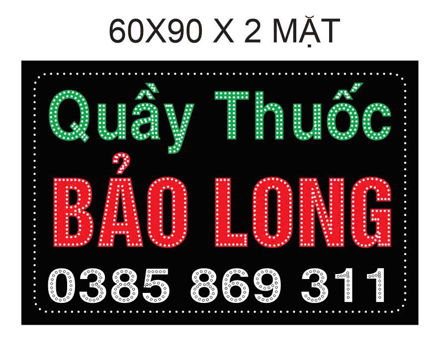 Thiết kế biển vẫy thuốc tây cần tối giản, dễ đọc, đúng chuẩn màu ngành y