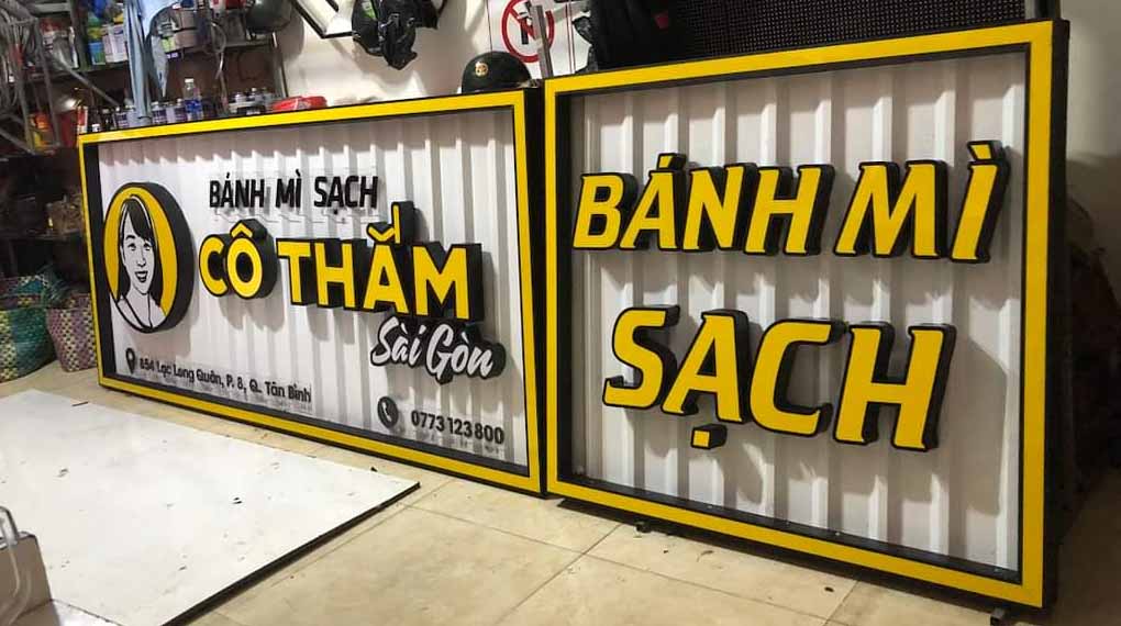 Biển hiệu alu - Không phải rẻ nhất là tốt nhất