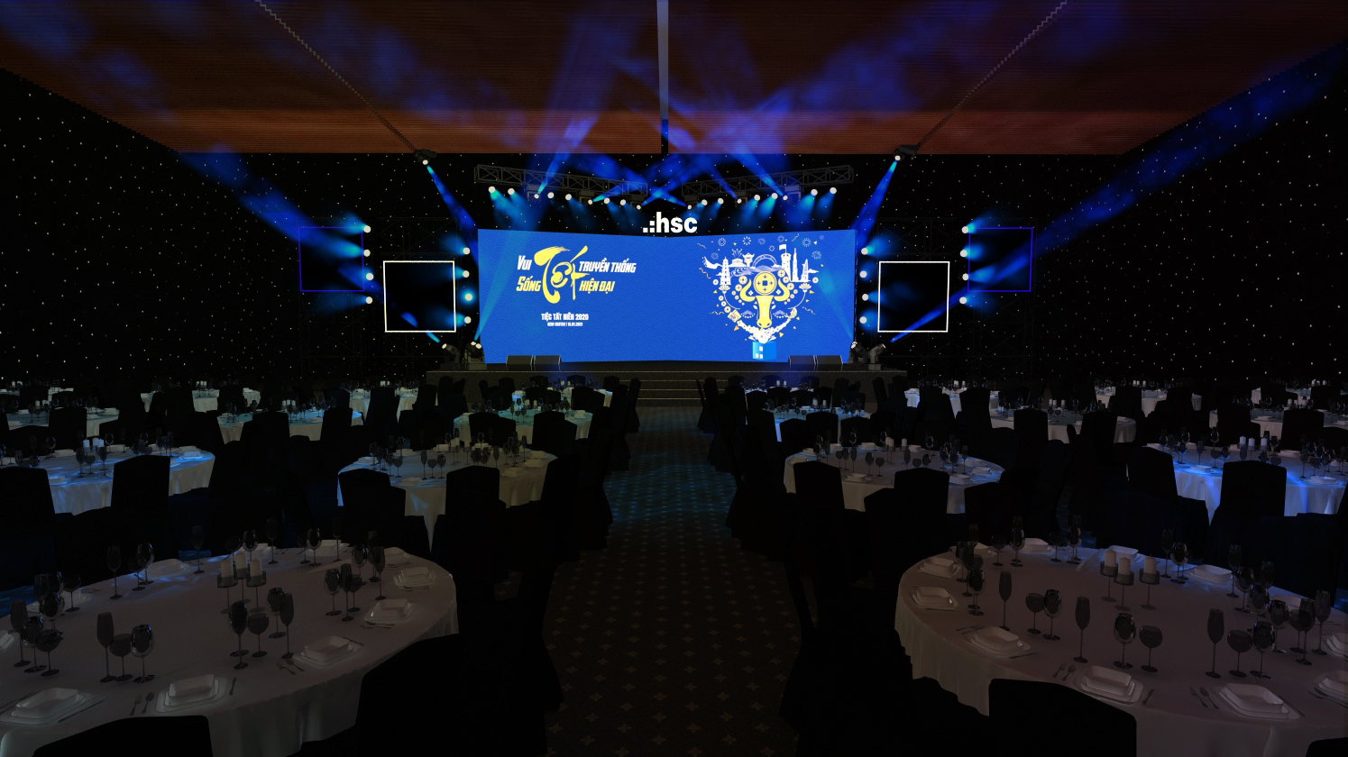 Tổ chức tiệc tất niên cuối năm, Year End Party chuyên nghiệp, giá phải chăng